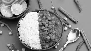 Chole Butter Masala With Rice