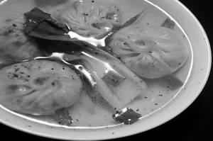 Veg Momos Soup