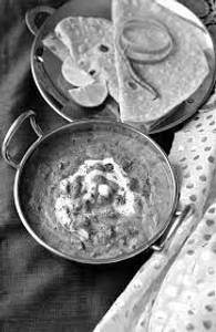 Butter roti and gravy