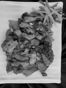 Fish Schezwan Style