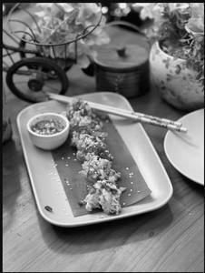 Wasabi Prawn Pineapple Salsa