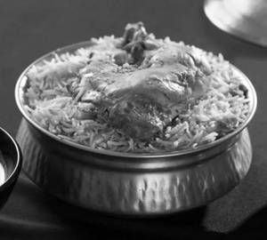 Chicken Dum Biryani single