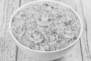 Mushroom Fried Rice