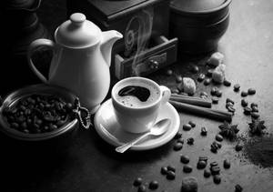 Black coffee