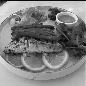 Pan Grilled Salmon