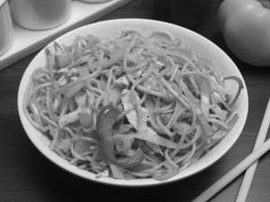 Chicken Singapore Chilly Noodles