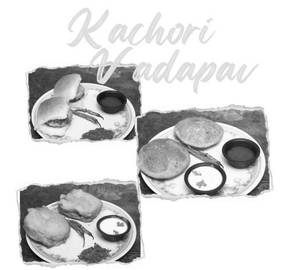 Kachori - Vadapav Combo