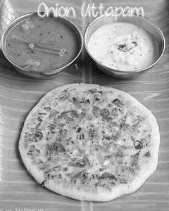 Onion Uttappam