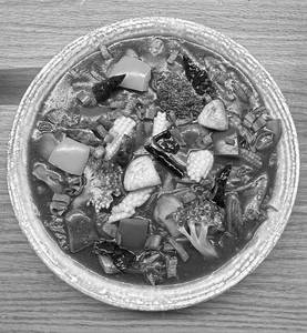 Asian Greens & Mushrooms In Szechuan Pepper Sauce
