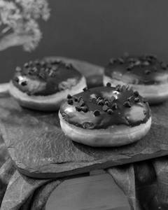 Dark Chocolate Doughnut