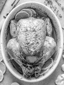 Whole Chicken Roast In Hollandaise Sauce