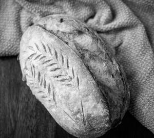 Roasted garlic sourdough