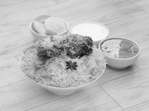Chiken biriyani 1plel