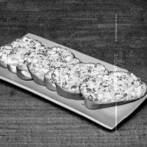 Corn Cheese Garlic Bread