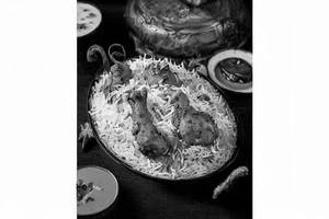 Chicken Malai Seekh Biryani