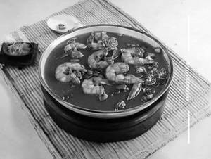 Prawns Hunan Gravy (Serve2)