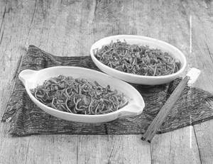 Veg Manchurian Noodles