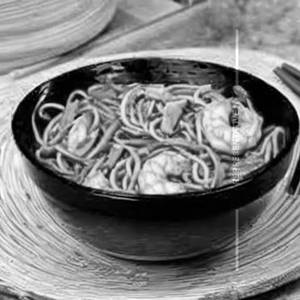 Prawns Ginger Noodles
