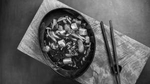Tofu & Mushroom in Black Bean Sauce