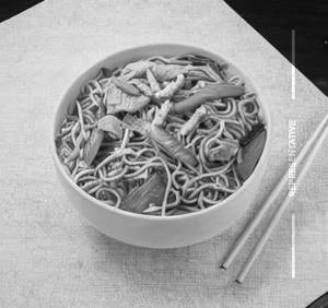 Chicken Hong Kong Noodles 