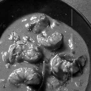 Prawns Hot Garlic Gravy (Serve2)