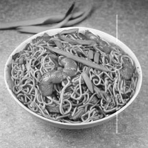 Prawns Manchow Noodles