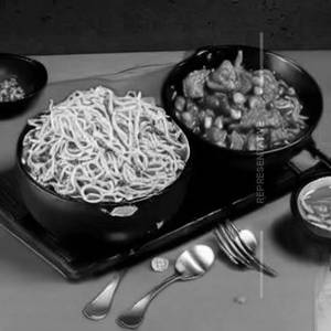 Chicken Tripple Schezwan Noodles