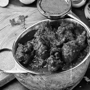 Boneless Mutton Hariyali
