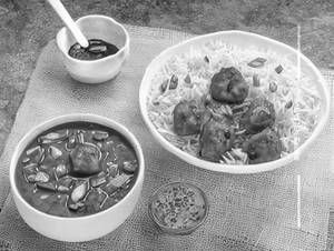 Veg Manchurian Rice
