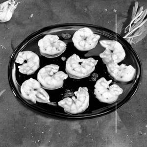Prawns Butter Garlic Dry