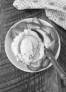 Strawberry ice cream