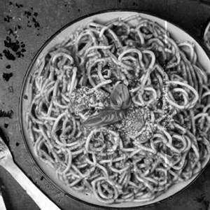 Spaghetti In Pesto Sauce 