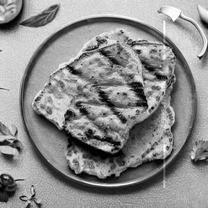 Grilled Cottage Cheese Steakes In Paprika Sauce