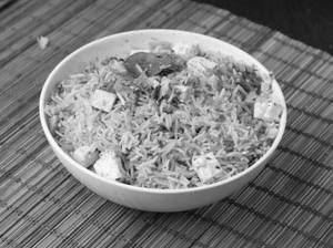 Paneer fried rice