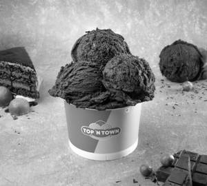 Chocolate Mud Pie Freshly Scooped