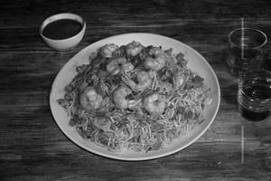 Prawns Singapore Noodles