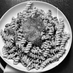 Fussilli in Pesto Sauce