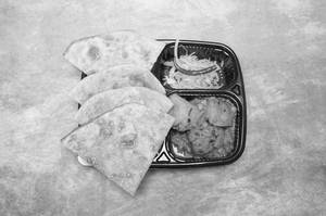 Paratha With Aloo Dum with sweet Boondi 