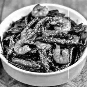 Prawns Bhindi Gravy