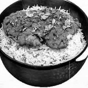 Chicken Hariyali Rice