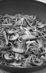 Mushroom Noodles