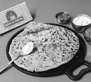 Paneer Corn Paratha