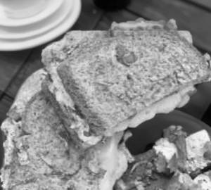 Egg Masala Cheese French Toast