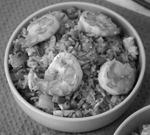 Crispy Prawns Fried Rice