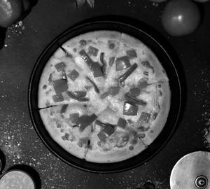 Veggie delight pizza [9 inch]