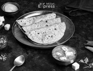 Millet Roti (3Pc) with Kadai Paneer Curry