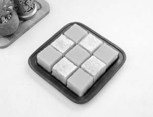 Kesar Coconut Burfi