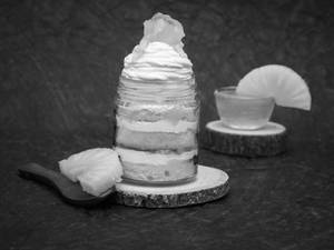 Pineapple Dessert  Mini Jar Cake