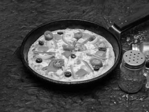 Double topping pizza + fries + coke