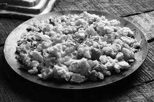 Egg bhurji                   